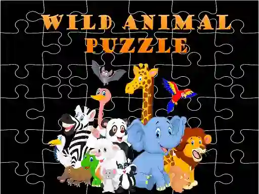 Permainan Wild Animals Puzzle talian