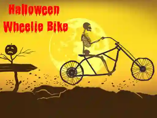 Permainan Halloween Wheelie Bike talian