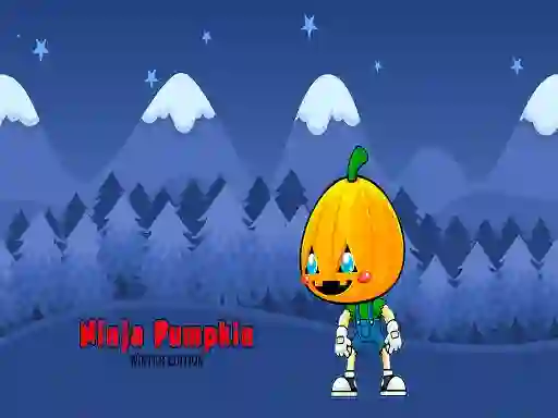 Permainan Ninja Pumpkin Winter Edition talian