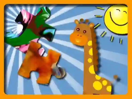Permainan Exotic Animals Jigsaw talian