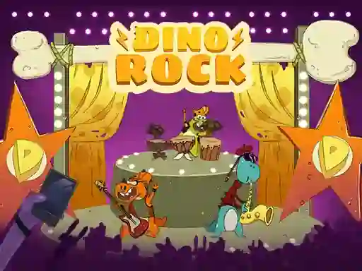 Permainan Dino Rock talian