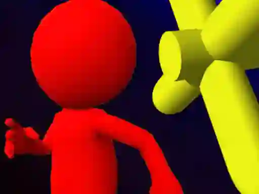 Permainan Human Runner 3D talian