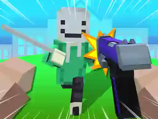 Permainan Block Craft 3D School talian