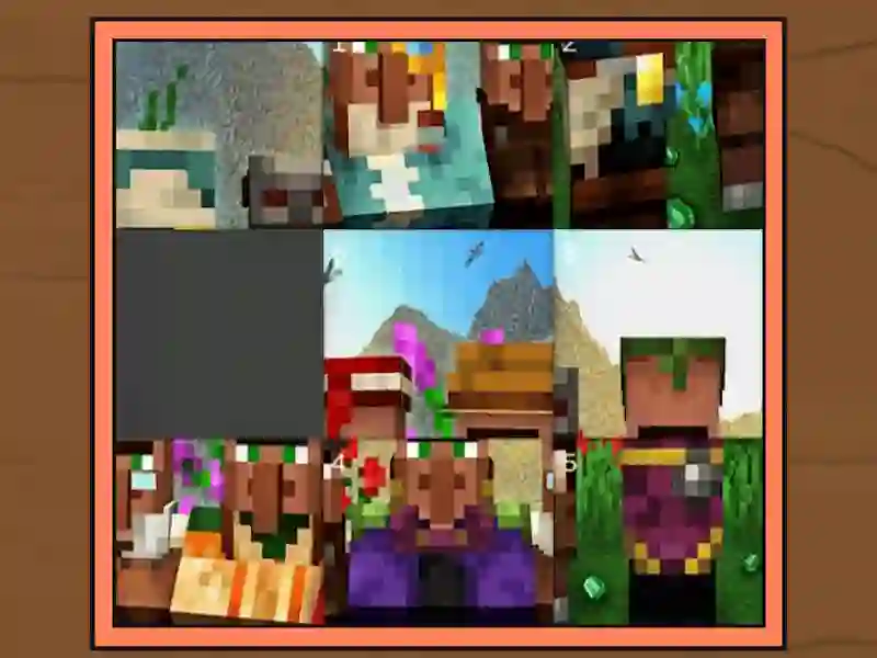 Permainan Puzzle Minecraft talian