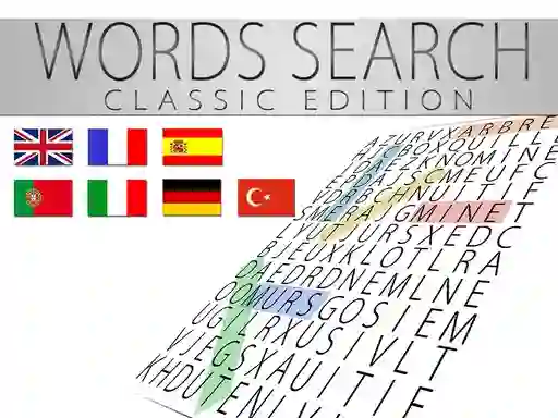 Permainan Words Search Classic Edition talian