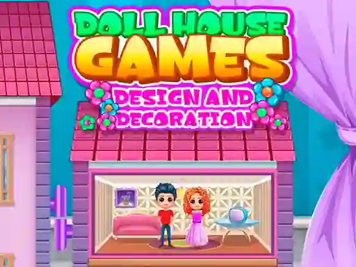 Permainan Doll House Games Design and Decoration talian