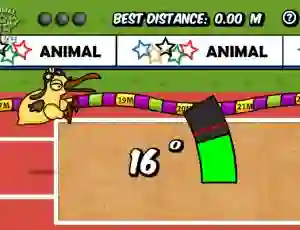 Permainan Animal Olympics Triple Jump talian