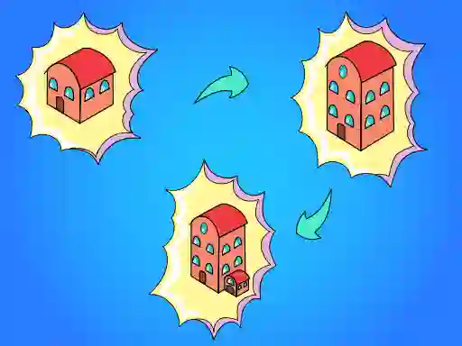 Permainan Idle Merge City talian