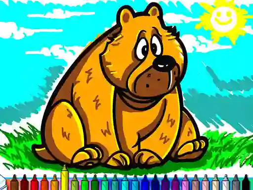Permainan Coloring Book Animals talian
