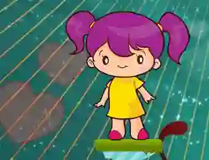 Permainan Valentine Girl Jumping talian
