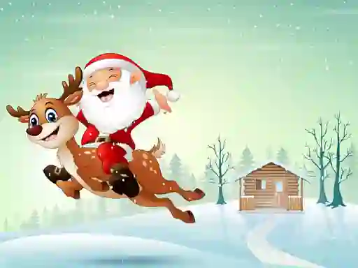 Permainan Santa Gift Delivery Truck talian