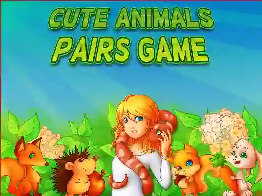 Permainan Cute Animals Pairs Game talian
