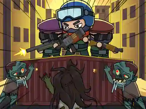 Permainan Zombie Idle Defense talian