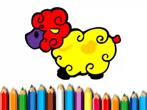 Permainan Baby Sheep Coloring talian