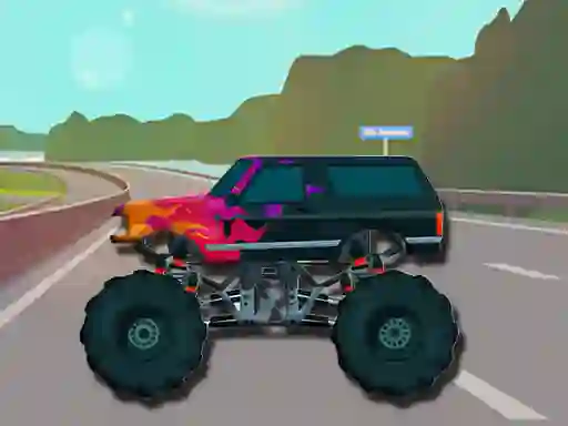 Permainan Extreme Monster Trucks Memory talian