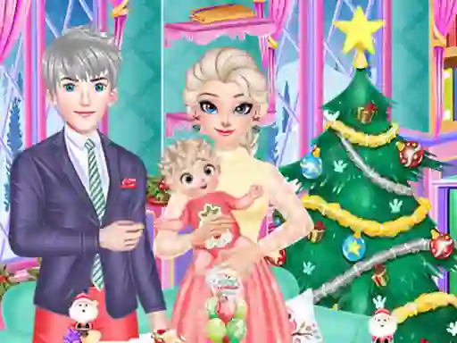 Permainan Frozen Family Christmas Preparation talian