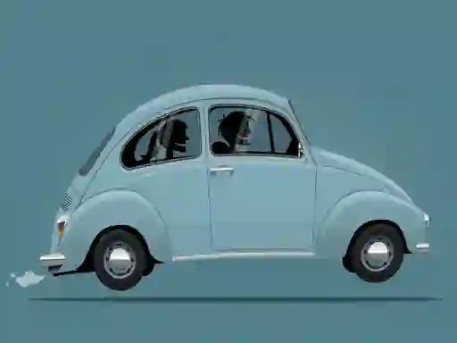 Permainan Vintage sports car difference talian
