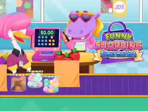 Permainan Funny Shopping Supermarket talian