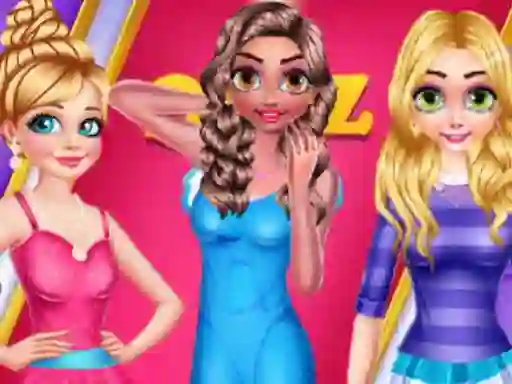 Permainan Princess Fashion Quiz talian