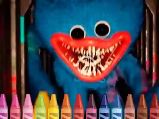 Permainan Huggy Wuggy Coloring talian
