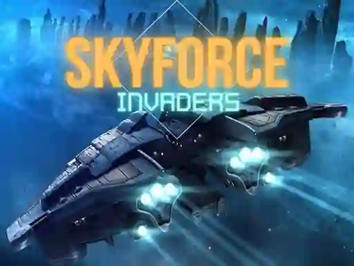 Permainan Skyforce Invaders talian