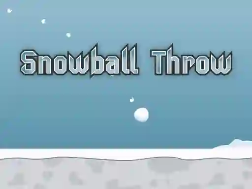 Permainan Snowball Throw talian