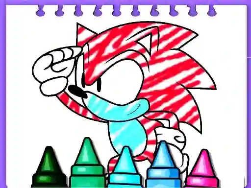 Permainan Sonic Coloring Book talian