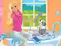Permainan Barbie Pet Wash talian