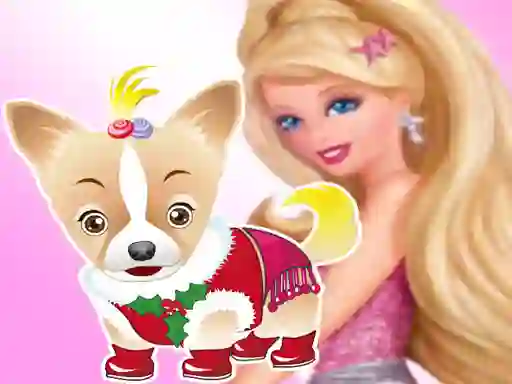Permainan Barbie's Dog Dressup talian
