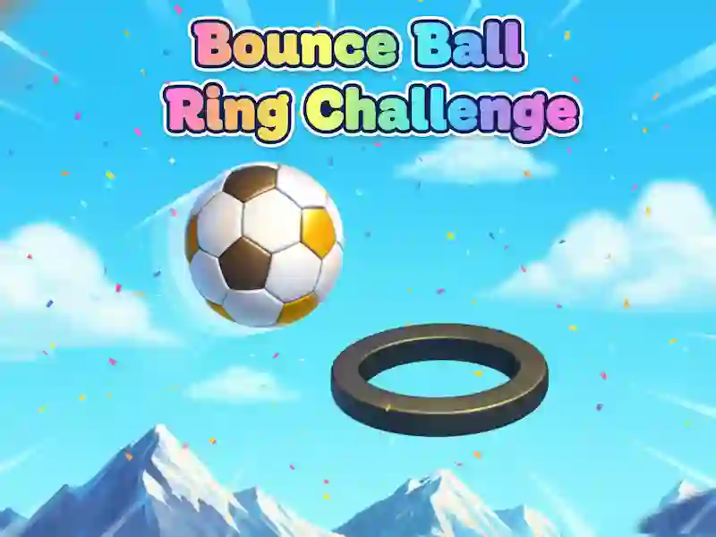 Permainan Bounce Ball Ring Challenge talian