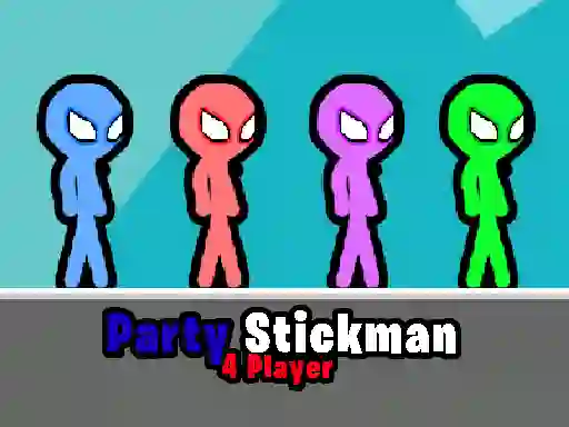 Permainan Party Stickman 4 Player talian