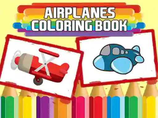 Permainan Airplanes Coloring Book talian