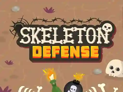 Permainan Skeleton Defense talian