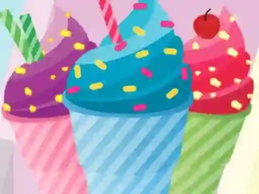 Permainan Ice Cream Memory 2 talian