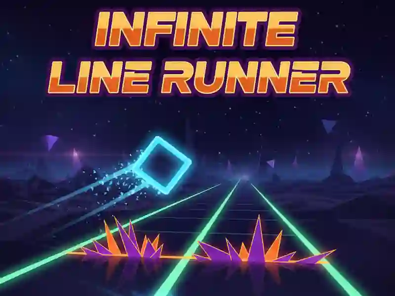 Permainan Infinite Line Runner talian