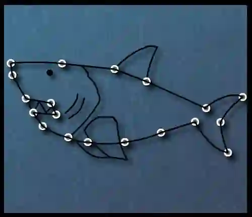 Permainan Connecting and Drawing talian