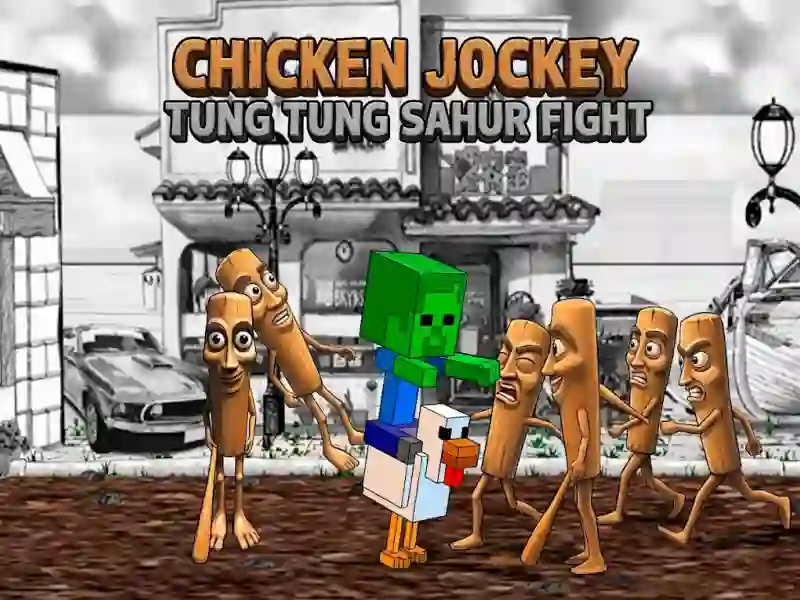 Permainan Chicken Jockey Tung Tung Sahur Fight talian