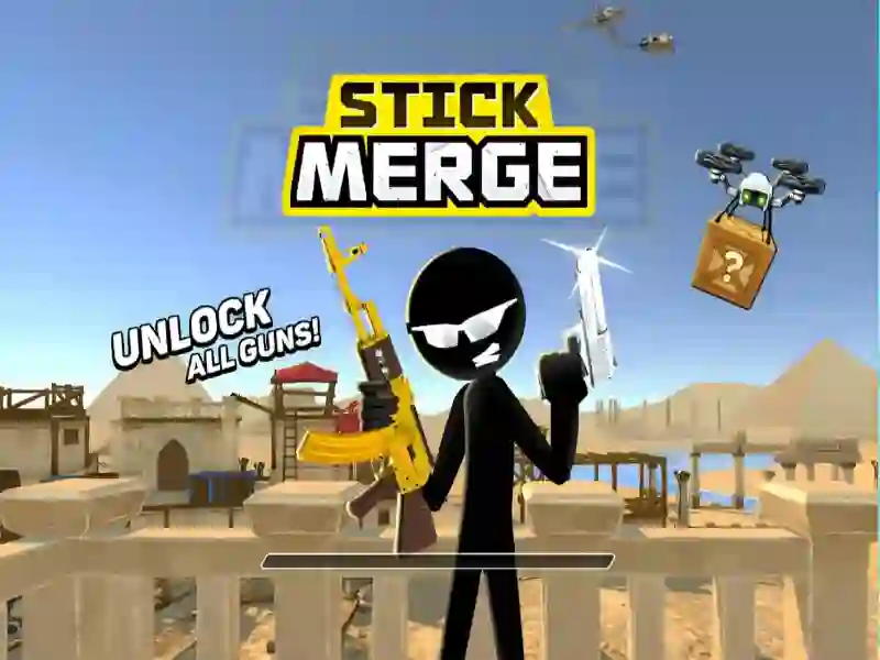 Permainan Stick merge talian