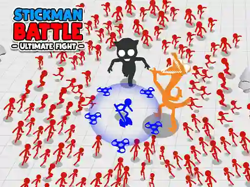 Permainan Stickman Battle Ultimate Fight talian