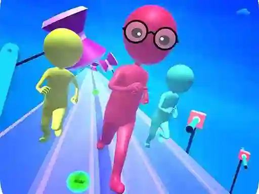 Permainan Fun Run Race 3d talian