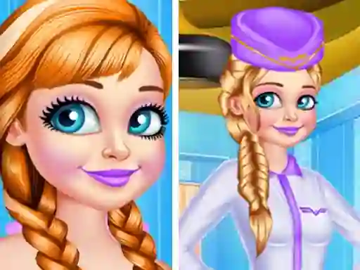 Permainan Princess Stewardess talian
