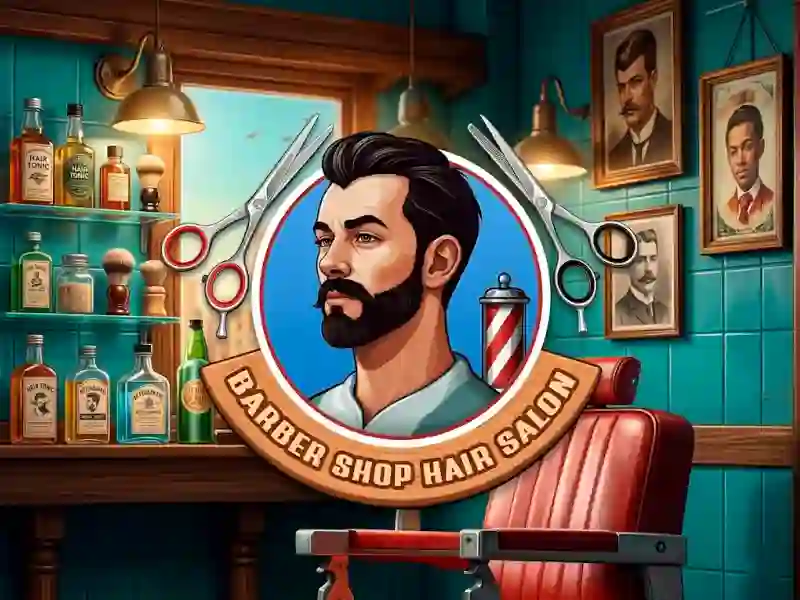 Permainan Barber Shop Hair Salon Sim talian