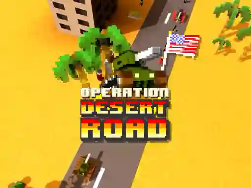 Permainan Operation Desert Road talian