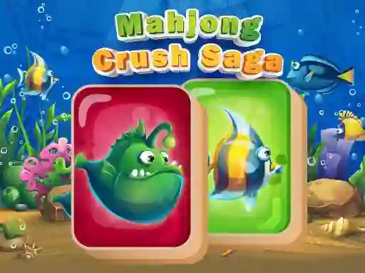 Permainan Mahjong Crush Saga talian