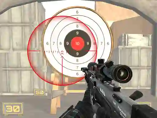 Permainan 3D FPS Target Shooting talian