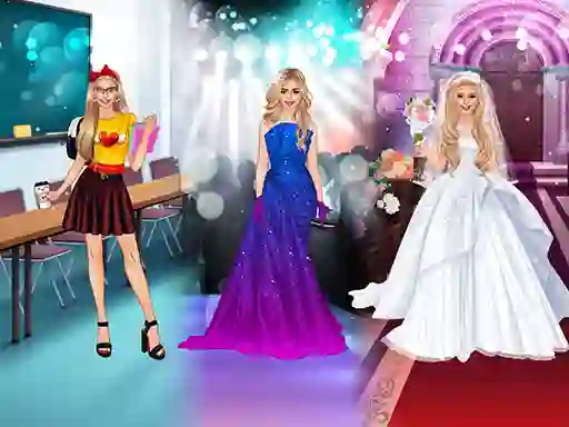Permainan Superstar Career Dress Up talian