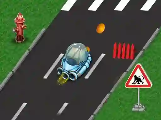 Permainan Rocket Race Highway talian