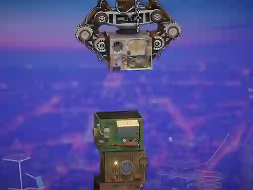 Permainan Steampunk Tower Builder talian
