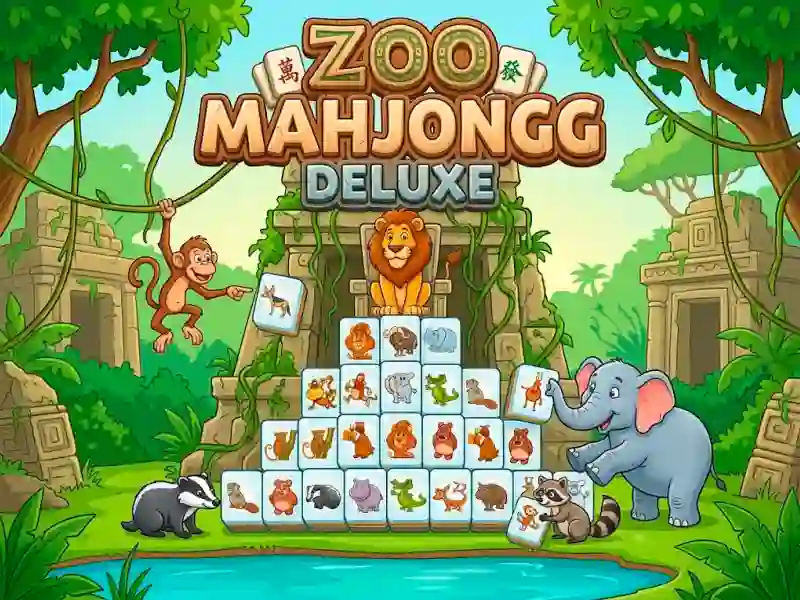 Permainan Zoo Mahjongg Deluxe talian