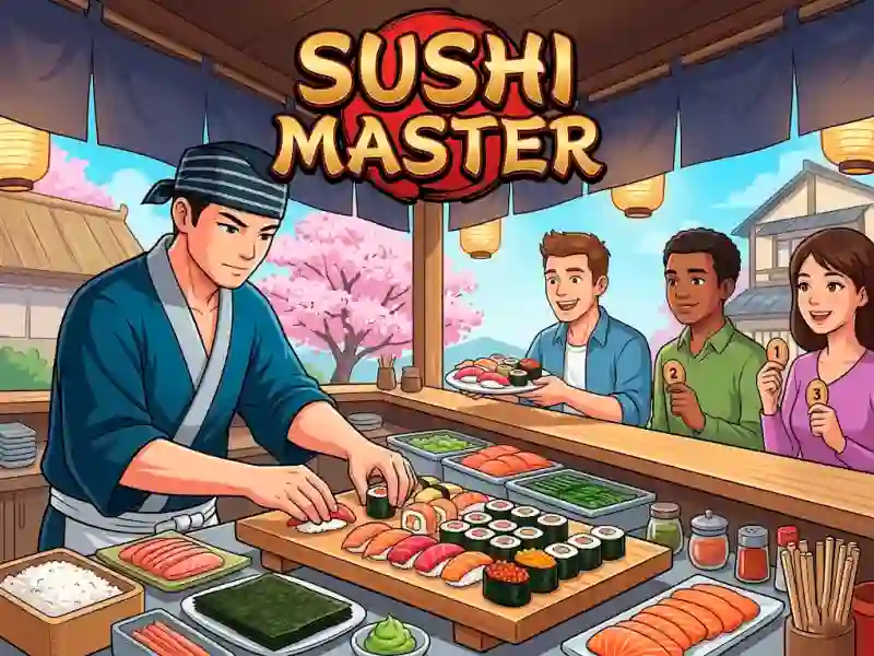 Permainan Sushi Master talian